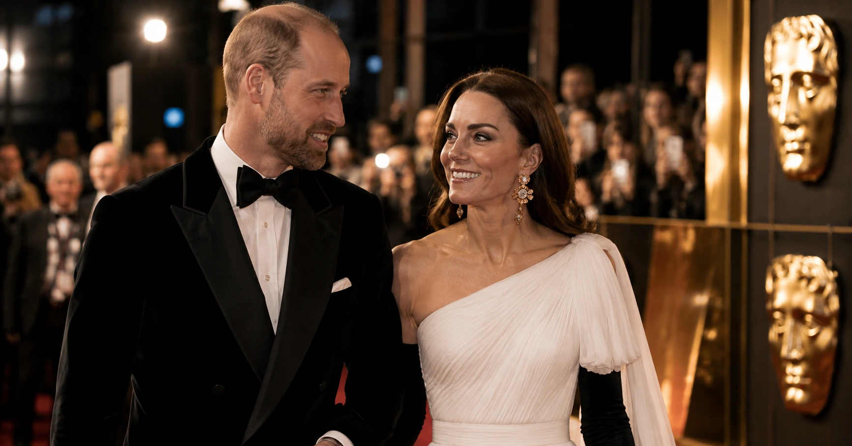 Big Night for Kate Middleton and Prince William at the BAFTA Awards