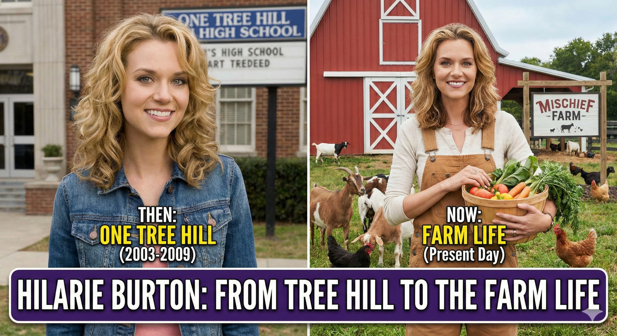 Hilarie Burton: From Tree Hill to the Farm Life