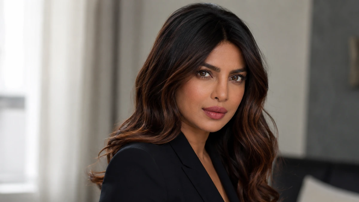 Priyanka Chopra Stuns NYC in Pirate-Inspired Sheer Dress