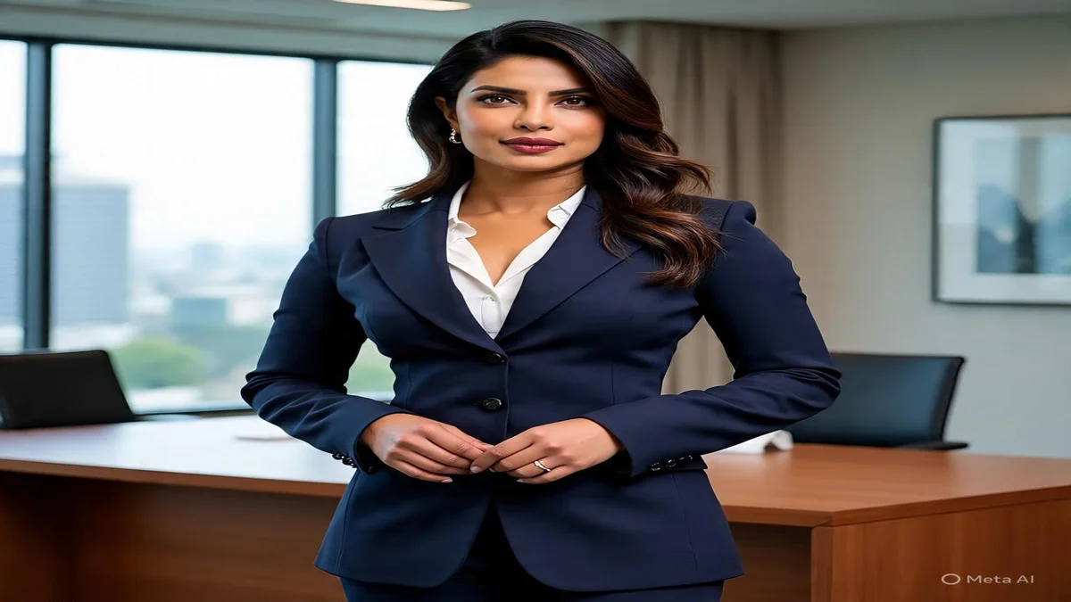 Priyanka Chopra Stuns NYC in Pirate-Inspired Sheer Dress