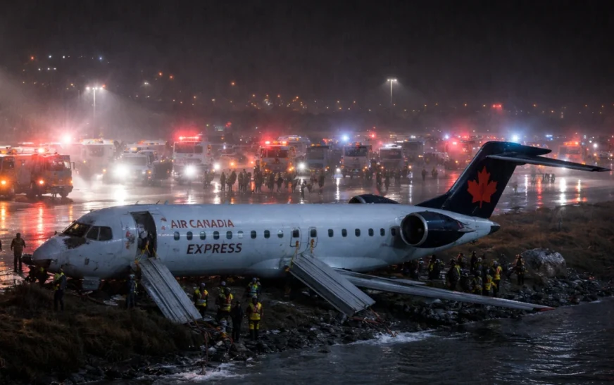 A Sad Night at LaGuardia: The Crash of Air Canada Express