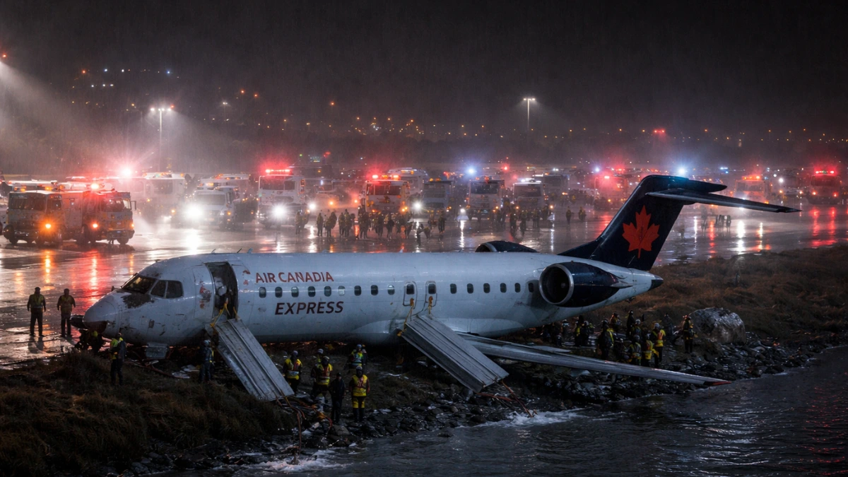 A Sad Night at LaGuardia: The Crash of Air Canada Express