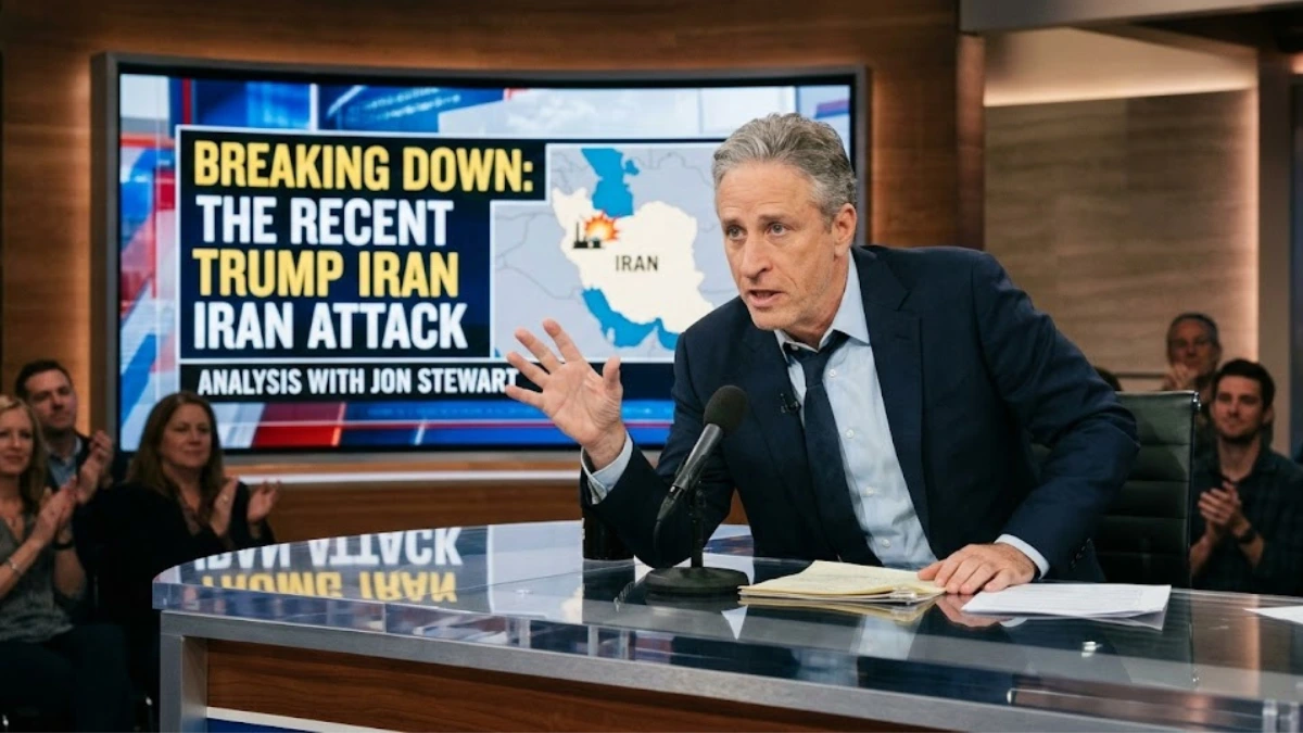 Jon Stewart Breaks Down the Recent Trump Iran Attack