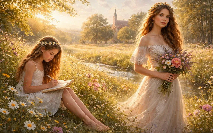 Whispers in May: A Poetic Journey from Girlhood to Womanhood