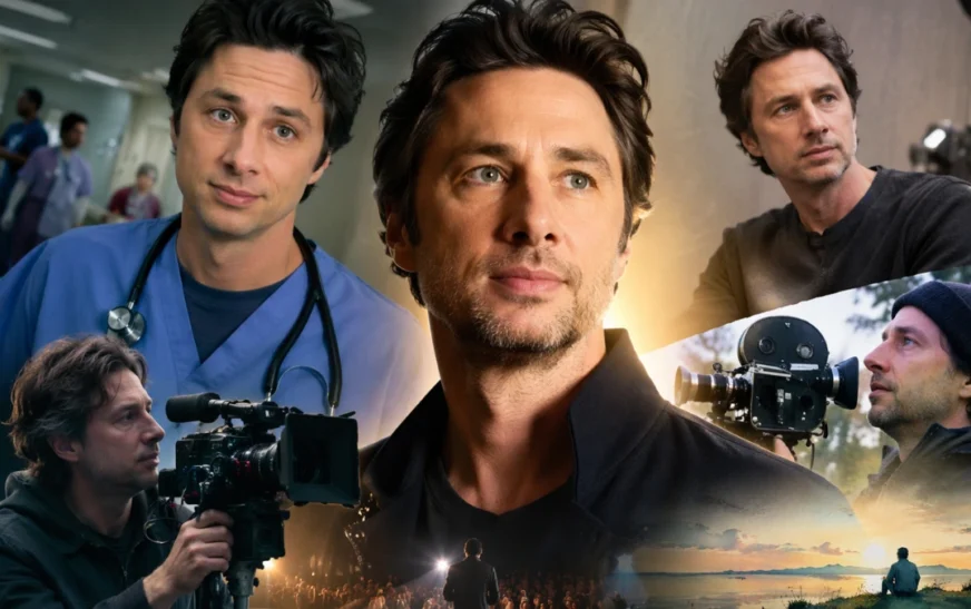From Scrubs to Indie Fame- What’s the Real Story of Zach Braff?