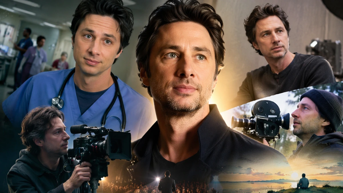 From Scrubs to Indie Fame- What’s the Real Story of Zach Braff?