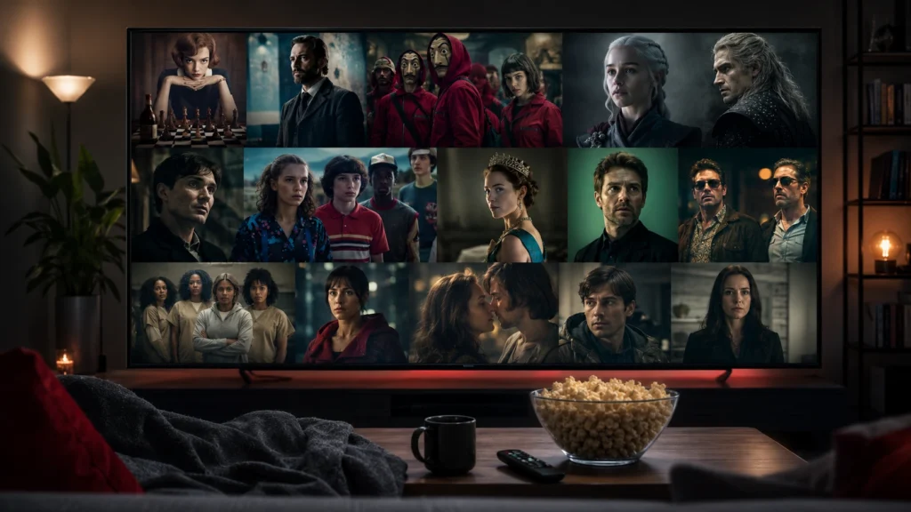 Best Netflix shows featured in a streaming guide