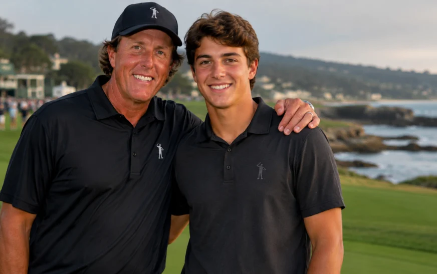 phil mickelson son