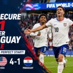 USA vs Paraguay FIFA World Cup 2026 match