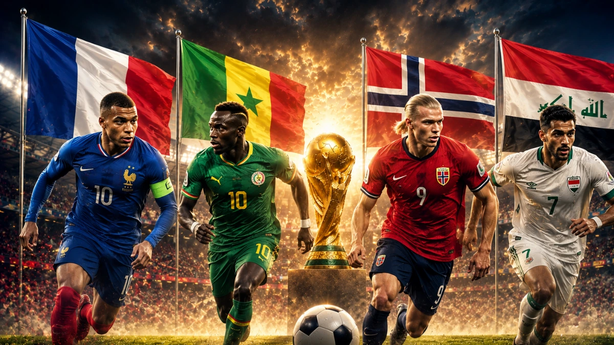 France, Senegal, Norway, and Iraq: Who Will Survive Group I?