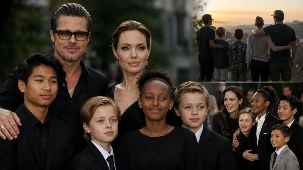  Brad Pitt and Angelina Jolie family news and children update 2024