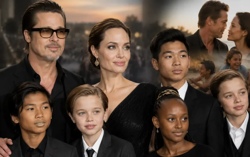 Brad Pitt and Angelina Jolie